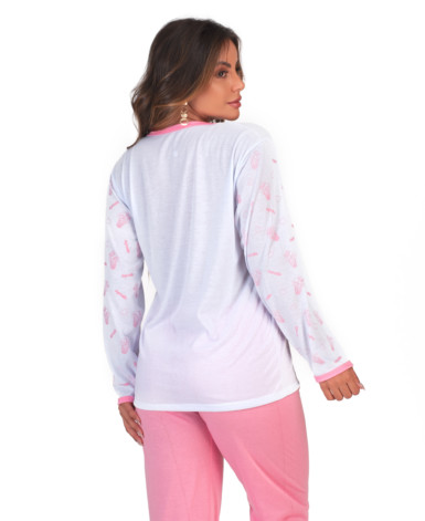 Pijama Feminino Longo