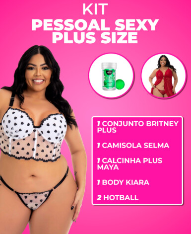 Kit Pessoal Sexy Plus Size - 6 Produtos