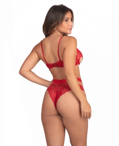 Conjunto sexy em renda – Geovanna