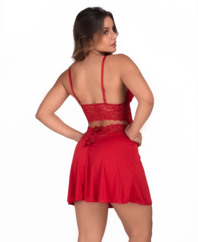 Camisola com renda nas costas - Moira