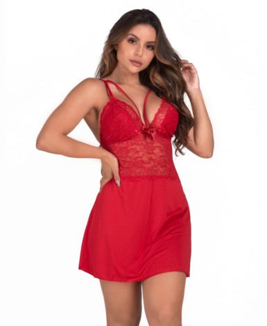 Camisola com renda nas costas - Moira