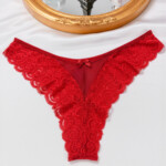 Calcinha Fio Dental com Tule