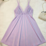 Camisola em Microfibra com Renda