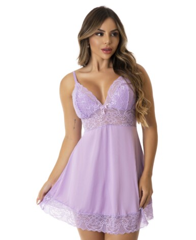 Camisola sexy com renda