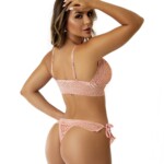 Conjunto com strappy sensual