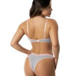 Conjunto de lingerie em algodão