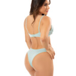 Conjunto em microfibra lisa