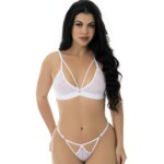 Conjunto Sensual em Tule Dot