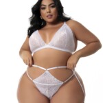 Conjunto Sexy Plus Size em Renda