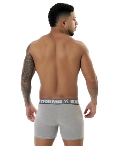 Cueca Boxer em algodão mescla - Hector