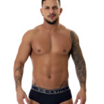 Cueca Slip cotton liso - Jean