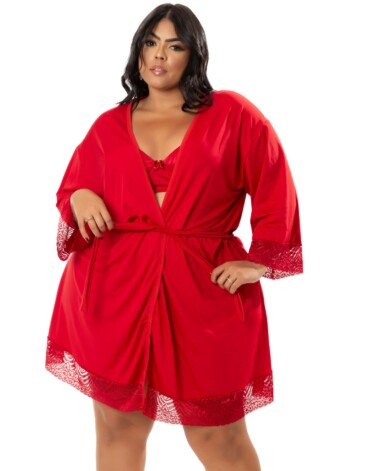 Robe feminino Plus Size