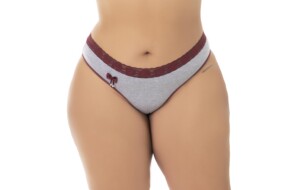 Tangão Plus Size com detalhe em renda