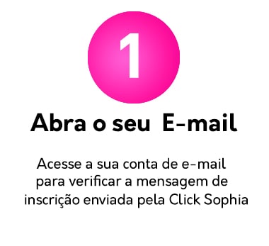 Abra o seu e-mail