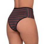 Tanga estampada confortável - Pietra