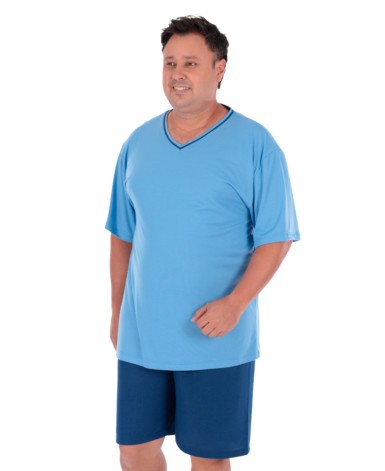 Pijama masculino plus size