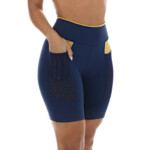 Bermuda fitness com bolso