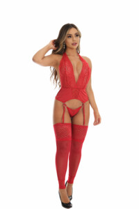 Body Sexy com Cinta Liga