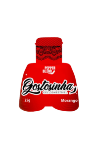 Gel Comestível Gostosinha 25G - Morango