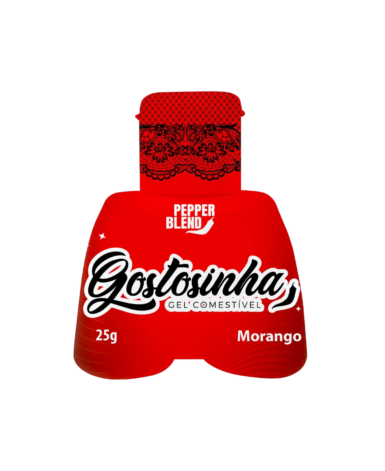 Gel Comestível Gostosinha 25G - Morango