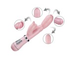 Vibrador de Ponto G e Clitóris com Língua