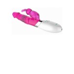 Vibrador Recarregável Jack Rabbit Rotativo USB em Jelly