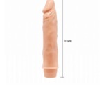 Prótese Peniana Realística com Vibro 21,5×4,0cm