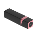 Batom Vibratório - Vibrador de Clitóris Discreto Preto