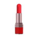 Batom Vibratório - Vibrador de Clitóris Discreto Vermelho