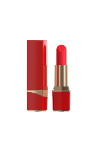 Batom Vibratório - Vibrador de Clitóris Discreto Vermelho