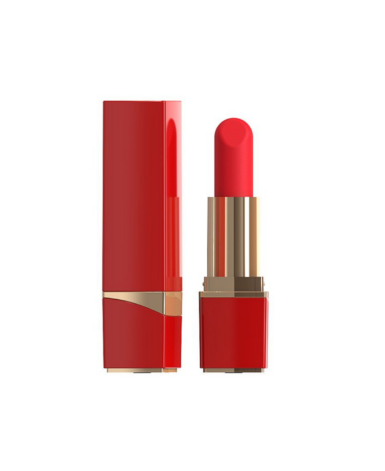 Batom Vibratório - Vibrador de Clitóris Discreto Vermelho