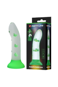 Dildo com Ventosa Magical Night - Brilha no Escuro