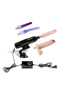 Máquina do Sexo com 4 Dildos Bivolt - Powerfull III