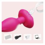Plug Anal com Vibro e Rotação - À Longa Distância por APP