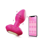 Plug Anal com Vibro e Rotação - À Longa Distância por APP