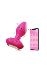 Plug Anal com Vibro e Rotação - À Longa Distância por APP