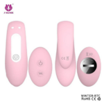Vibrador de Casal Golfinho Recarregável c/ Controle - Winter RTC