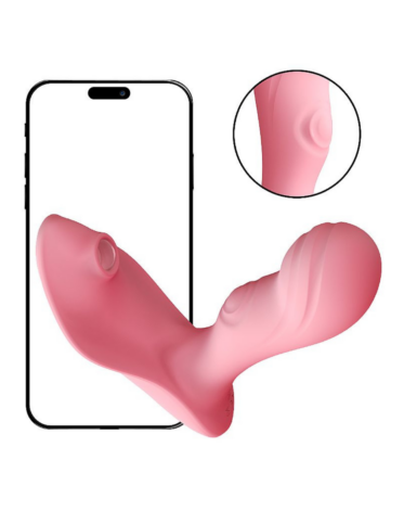Vibrador de Clitóris e Ponto G com Pulsação e Dedilhar / Tapping - via APP