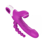 Vibrador de Ponto G e Clitóris - 3 em 1 - Eros