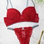 Conjunto de Bojo com Renda e Alça Animal Print