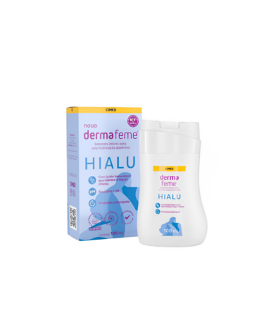 Sabonete Líquido Íntimo Dermafeme Hialu - 100ml