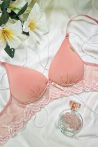 Soutien Push-Up com Renda Bicolor - Renata