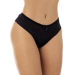 Calcinha Fio Duplo Estampado com Forro de Renda