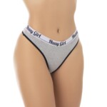 Cueca Feminina Fio Dental Mescla