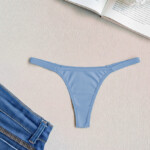 Tanga Biquíni Fio Duplo com Pala Dupla Confortável