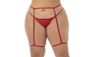 Cinta Liga Plus Size com Regulagem e Frase Personalizável