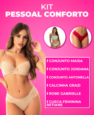 Kit Pessoal Conforto - 6 Produtos