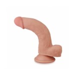 Pênis Realístico com Dupla Camada 8.0" - Tamanho 20,5 X 4,0 cm