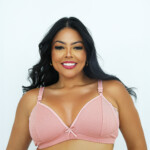 Soutien Reforçado Plus Size Canelado com Renda