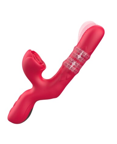 Vibrador de Ponto G e Clitóris com Dedilhar - Minnie